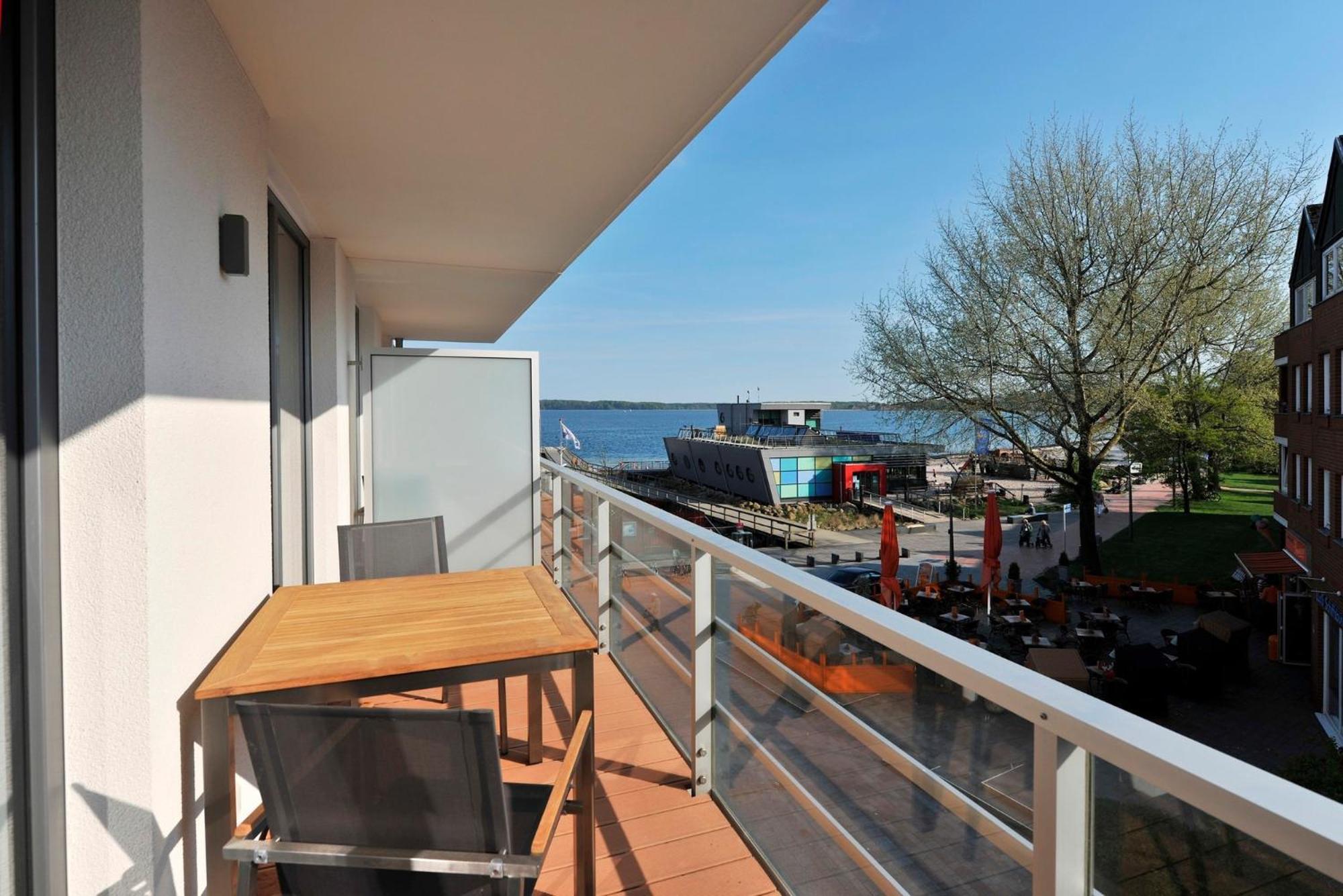 Apartment 15 "Sturmmoewe", Blickrichtung Strand Offenes Meer Eckernförde Kültér fotó